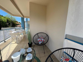 Appartement T2 cosy à Arcachon, proche plage, parking sécurisé, balcon-terrasse, Ménage inclus - FR-1-374-115